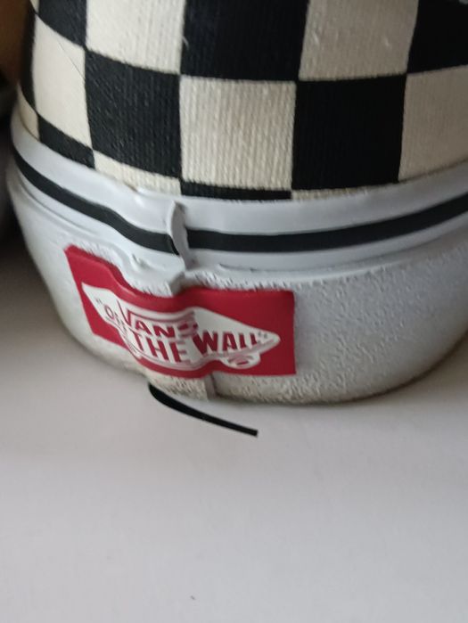 Vansy nowe w kratkę