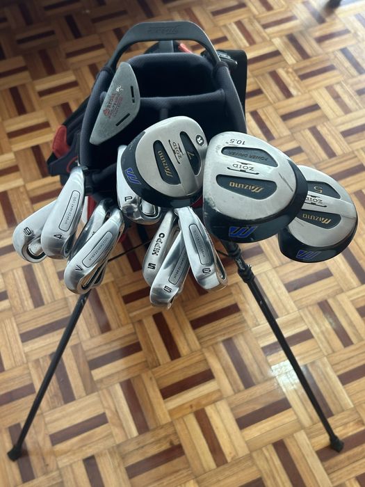 Set completo Mizuno mais saco titleist