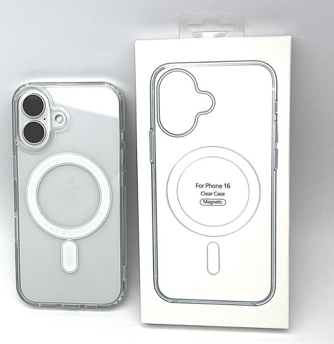 чехол на айфон с Magsafe прозрачный iPhone 13 15 17 ProMax