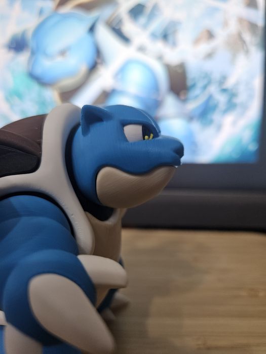 Impresso em 3D – Figura Pokémon Colecionável com Grande Nível de Detalhe