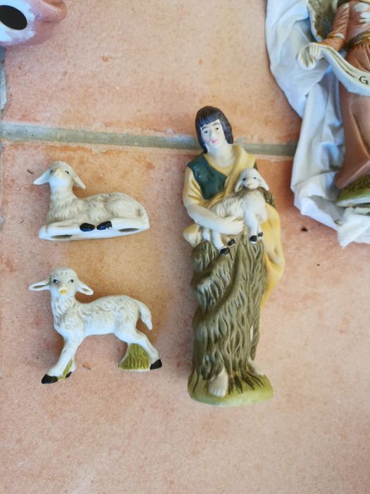 Presépio em porcelana 12 peças