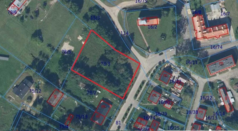Działka z przeznaczeniem na budowę 3000m2 Rzyszczewo