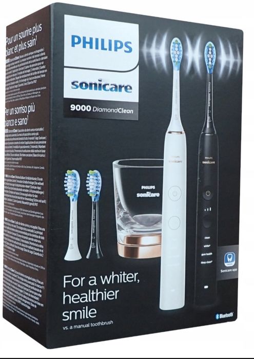 2x Szczoteczka Soniczna Elektryczna do Zębów Philips HX9914 Sonicare