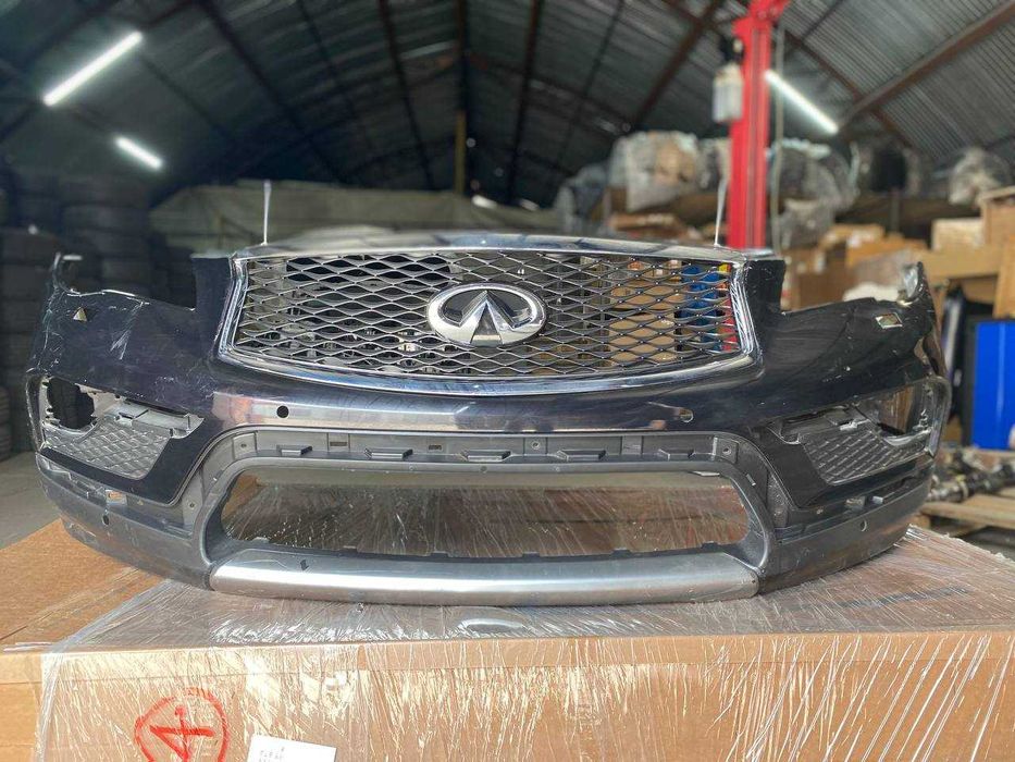 Бампер передний INFINITI QX50 Инфинити razborkainfiniti решетка