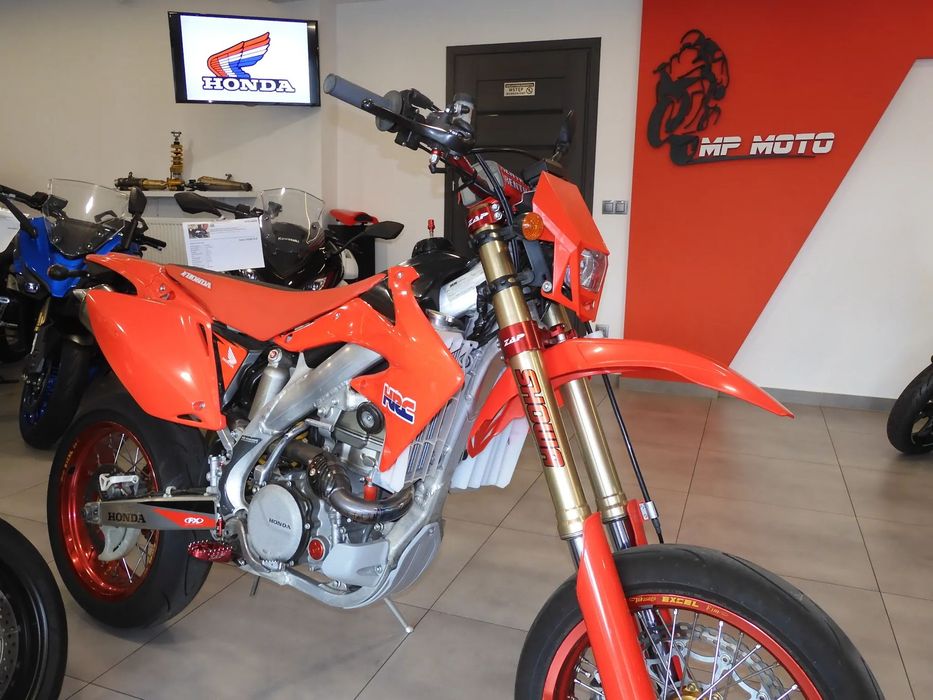 Honda CRF CRF 450#HM MOTOR#Super Moto#Rozrusznik#Z prawem do rejestracji#DODATKI
