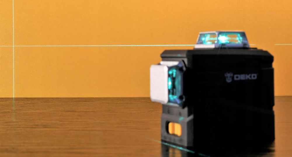 Profesjonalna POZIOMICA LASEROWA 360° Płaszczyznowa 3D Laser (-20%)