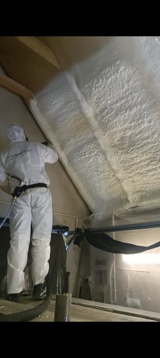 Docieplenia poddaszy Celuloza  Piana  pur