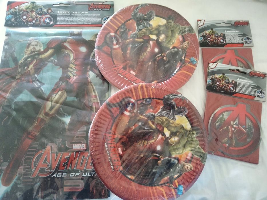 Conjunto festa de aniversário (os vingadores))