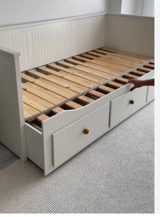 Łóżko rozsuwane Hemnes z Ikea
