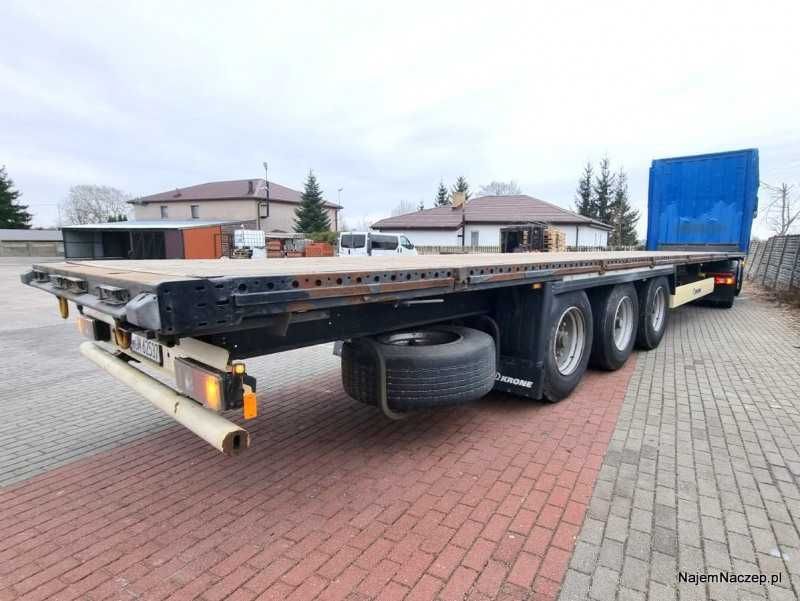 Wynajem naczep Krone platforma Wrocław