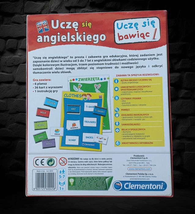 Uczę się angielskiego 5-7 lat