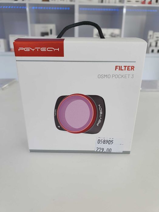 Filtry ND/PL 8, 16, 32, 64 PGYTECH do DJI Osmo Pocket 3