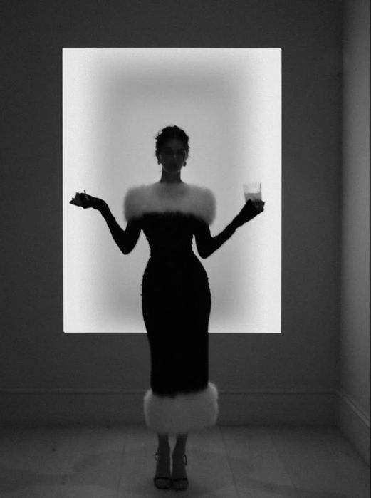 НОВА сукня з хутром як у Kendall Jenner