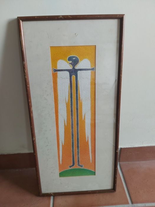 Quadro original 68x33cm Mafalda Gonçalves 1996