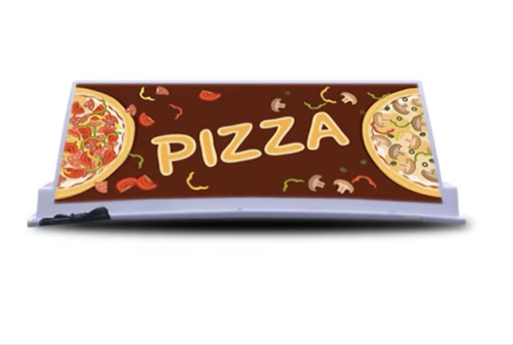 Plafon reklama led na samochód