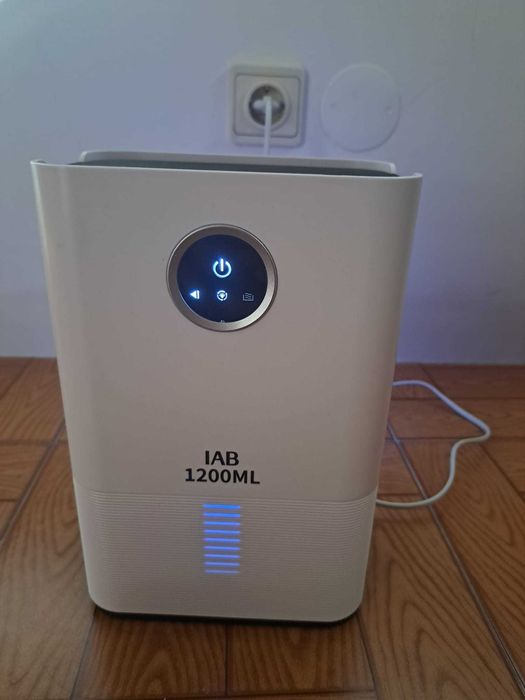Desumidificador Elétrico IAB 1200ml | Muito Silencioso | Luz LED Ambiente