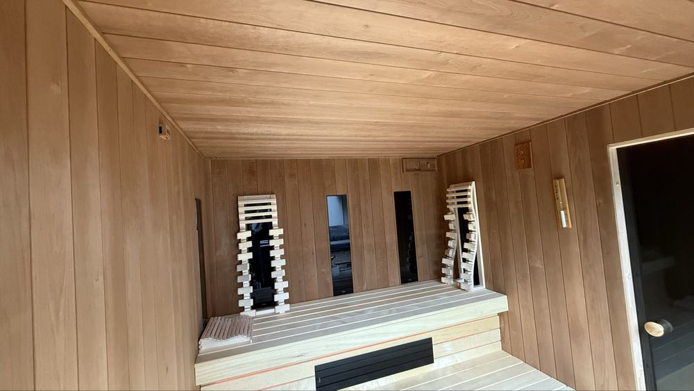 Sauna na wymiar. Premium.