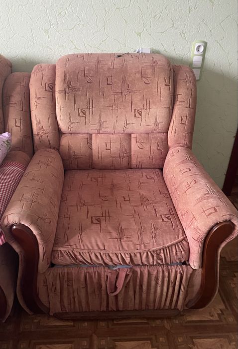 Продам кресло мягкое раскладное