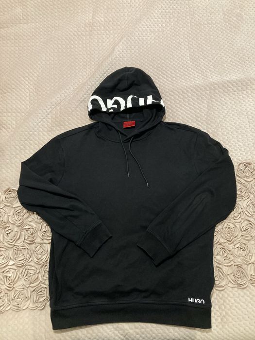 Hugo Boss Bluza Z Kapturem Rozmiar M Kolor Czarny jak Nowa