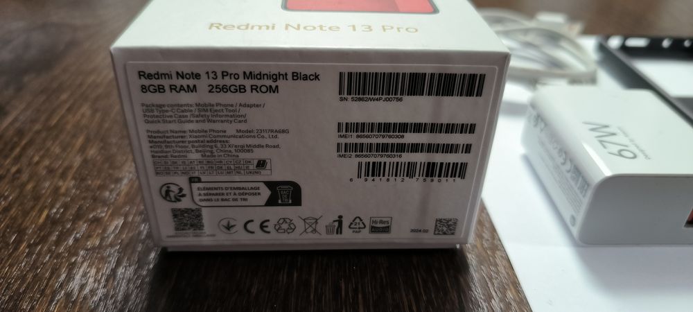 Redmi note 13 pro 8gb/256gb