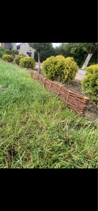 Płotek wiklinowy, Palisada, Wiklina, Ogrodzenie