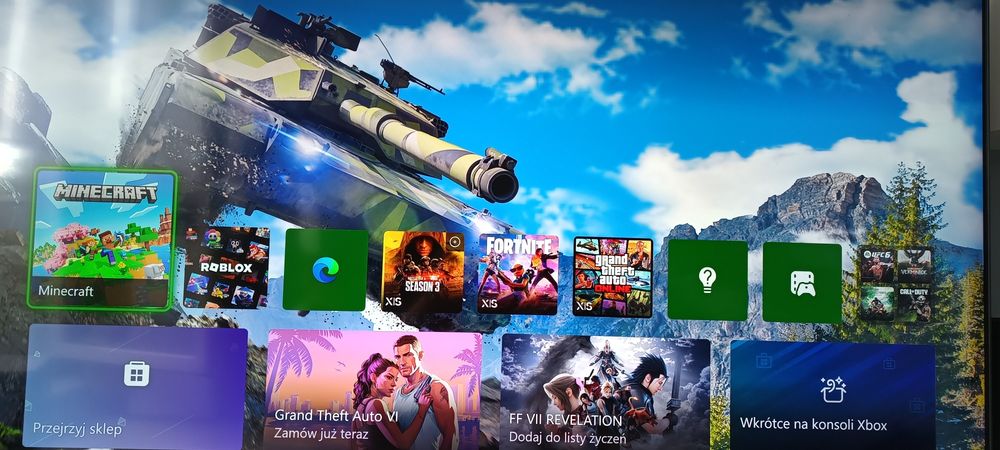 Pełen Zestaw Konsola Xbox Series X Słuchawki Kontroler