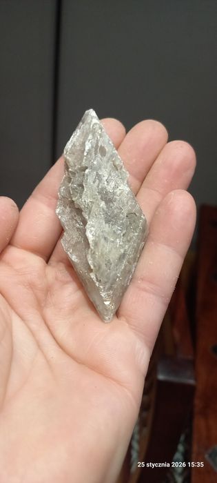 Minerały gips kryształ