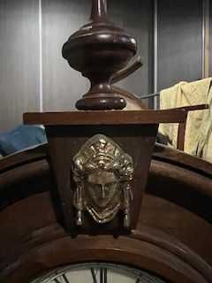 Relógio de sala, corda, antigo
