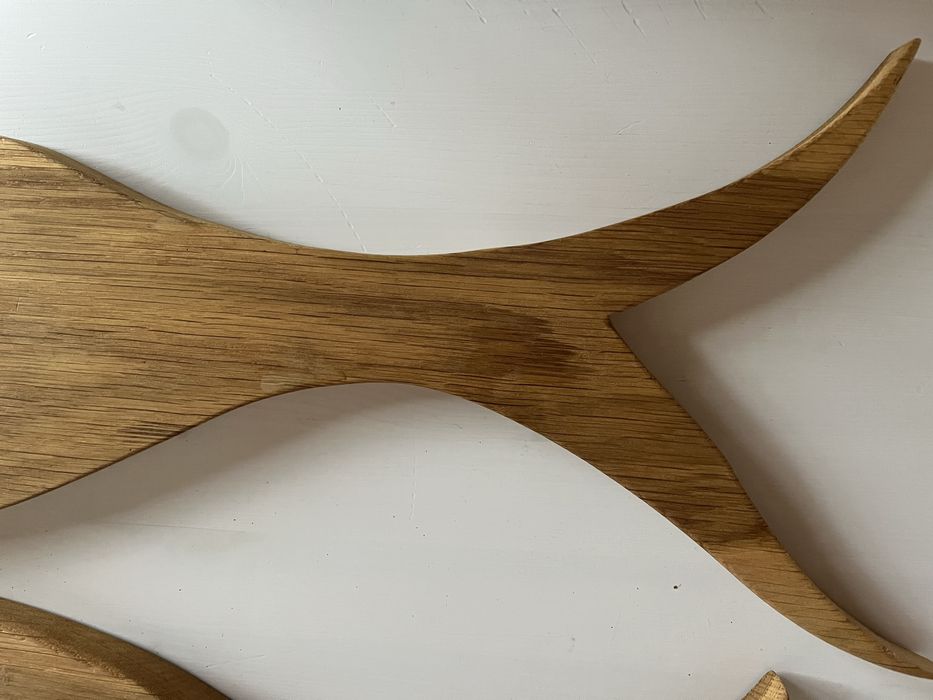 Deski drewniane do serwowania krojenia 2 szt.