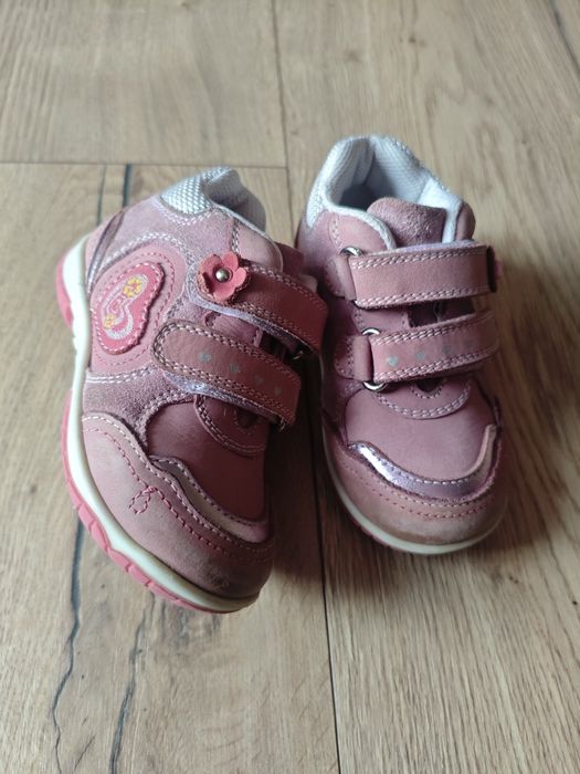 Buciki buty trzewiki przejściowe dla dziewczynki w rozmiarze 22
