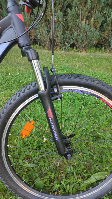 Rower Kross Lea 2.0 Koło 26" Rama XS Czarny/Malinowy/Fioletowy
