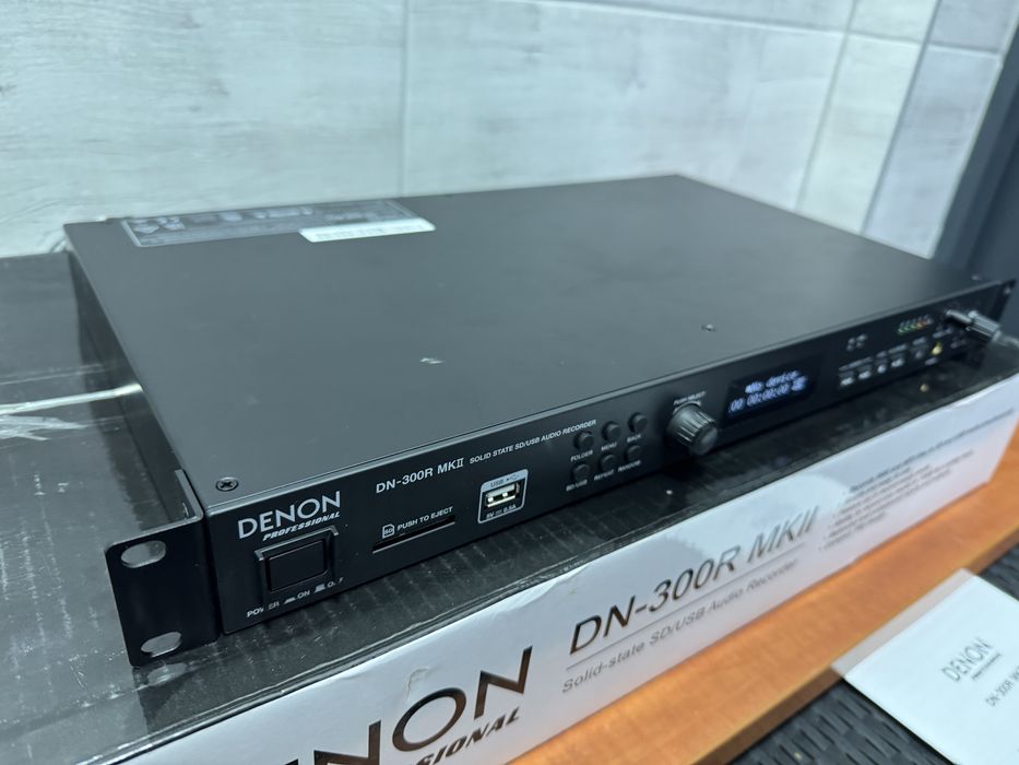 Rejestrator cyfrowy Denon Pro DN-300R MKII sd usb estradowy okazja