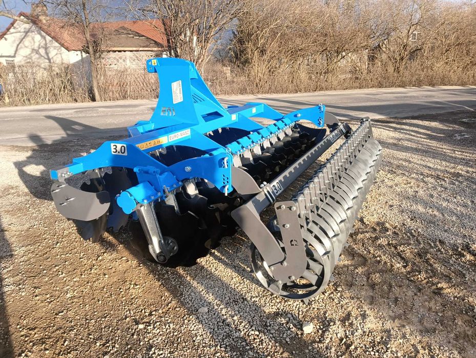 brona talerzowa Euro-Masz/bez hydro/talerzówka CIĘŻKA, talerze 510/560