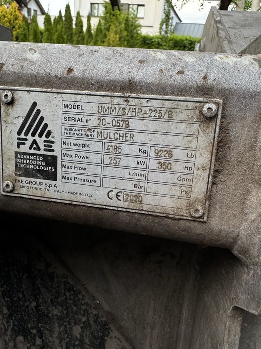 Mulczer FAE UMM/S/HP 225