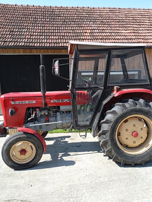 URSUS C355 3P nowe opony, kabina