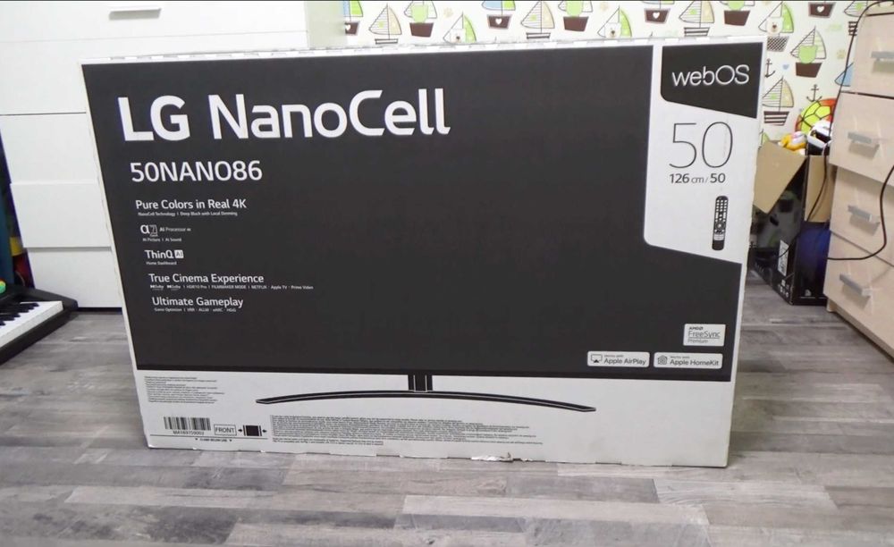 LG 50NANO86 — 4k, 120 Гц, Dolby Vision, HDR, HDMI 2.1, AMD FreeSync