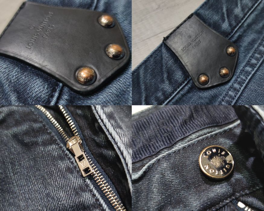 Оригинальные мужские джинсы Louis Vuitton