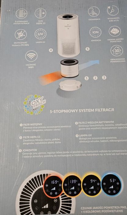 Oczyszczacz powietrza Haus Luft HL OP 11 wifi