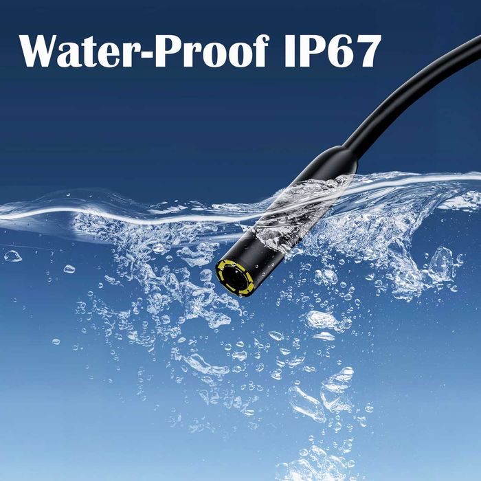 Подарунок чоловіку, баткові. Професійний ендоскоп камера з екраном.