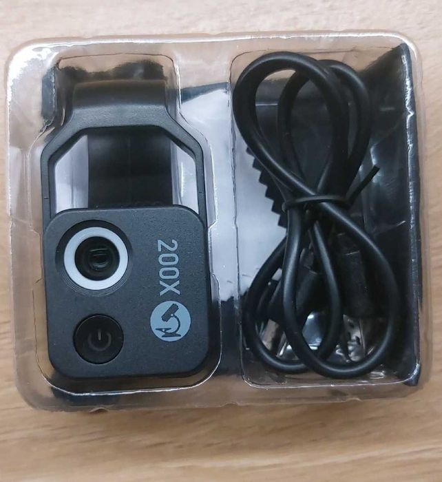 Mikroskop do telefonu komórkowego z 6LED 200X