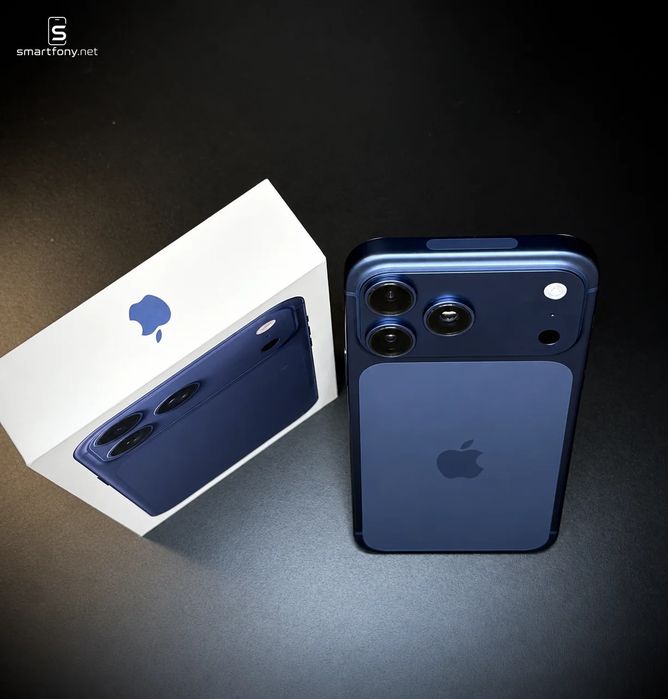 iPhone 17 Pro Max 1 TB Deep Blue | Open Box | Gwarancja Apple | 0 cykli | eSIM