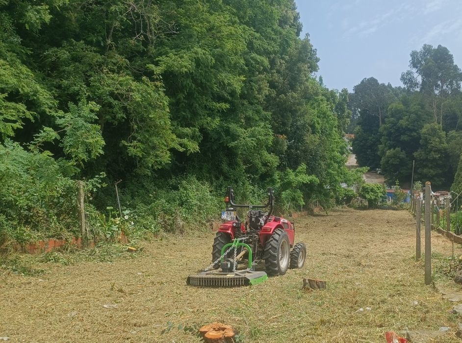 Serviços de trator, tratorista