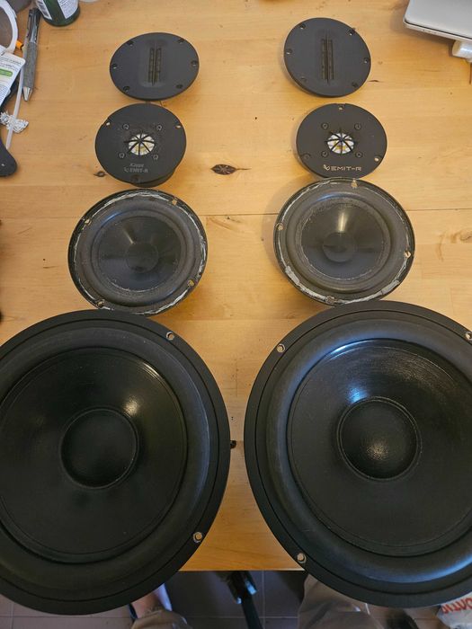 Seas amd infinty high end drive units