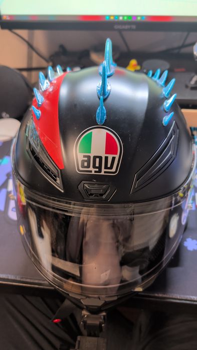 Personalização capacete moto