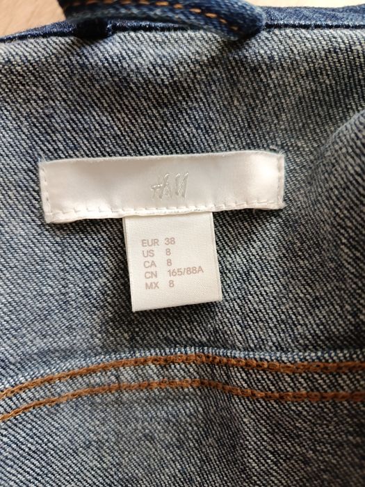 36/38 H&M jeansowa kurtka damska
