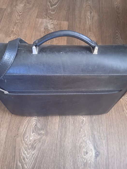 Сумка портфель офісний шкіряний