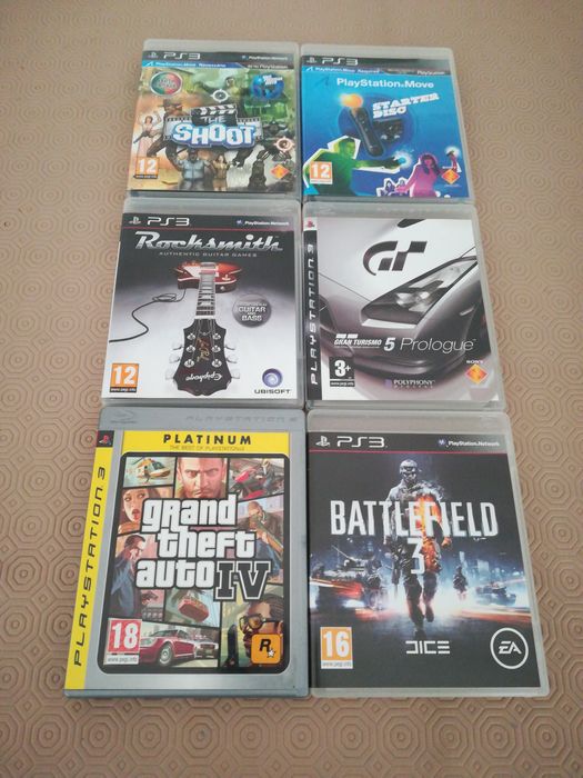 Jogos PS3 Completos e como novos