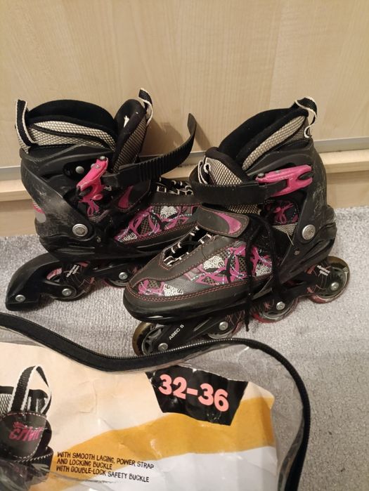 Rolki regulowany rozmiar