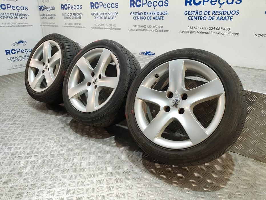 Conjunto 3 Jantes 17 Originais Peugeot 308 1 7,5J ET32 4x108
