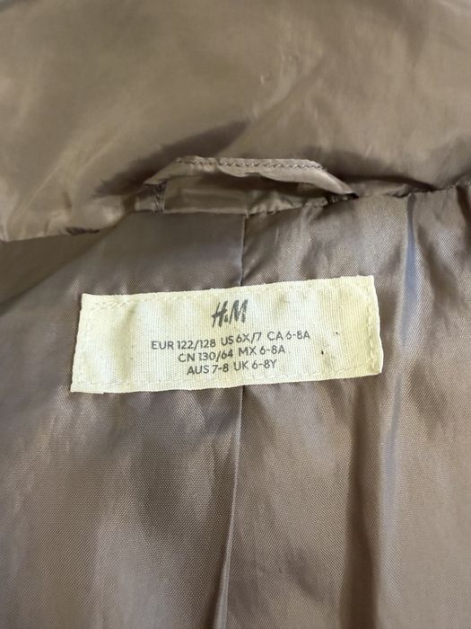 Осіння подовжена куртка H&M для дівчинки